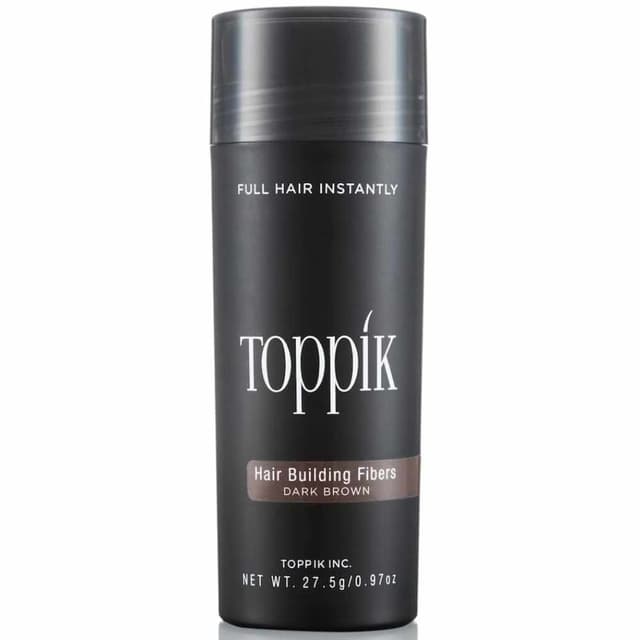 Toppik hårfibre Dark Brown mørkebrun